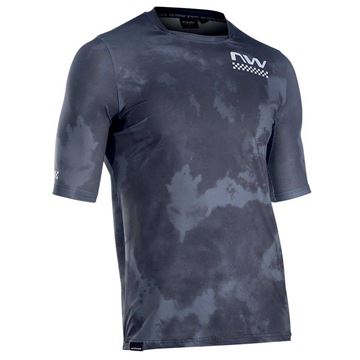 Picture of NORTHWAVE BOMB JERSEY SHORT SLEEVE BLACK